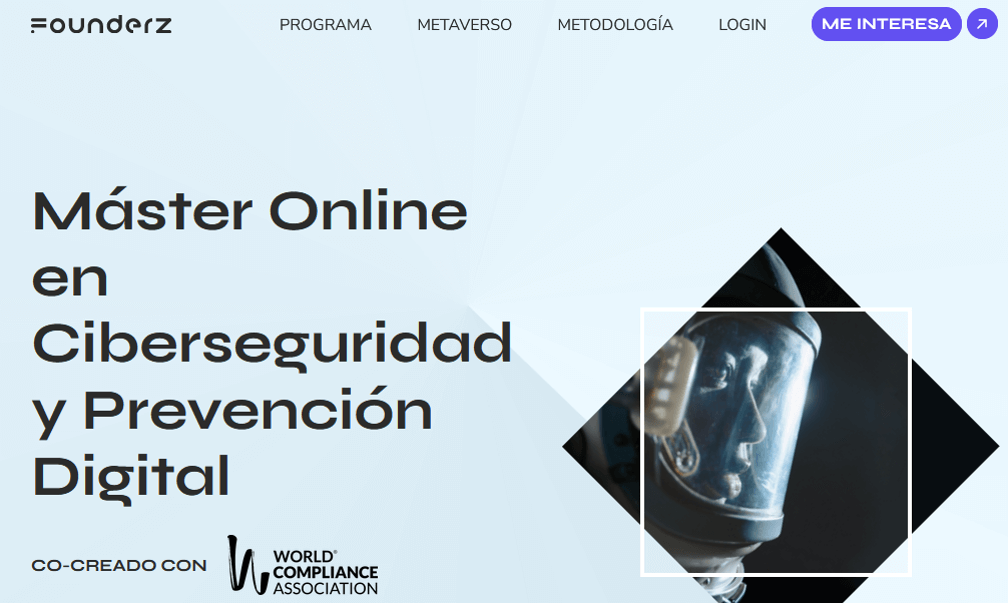 Máster ciberseguridad de Founderz